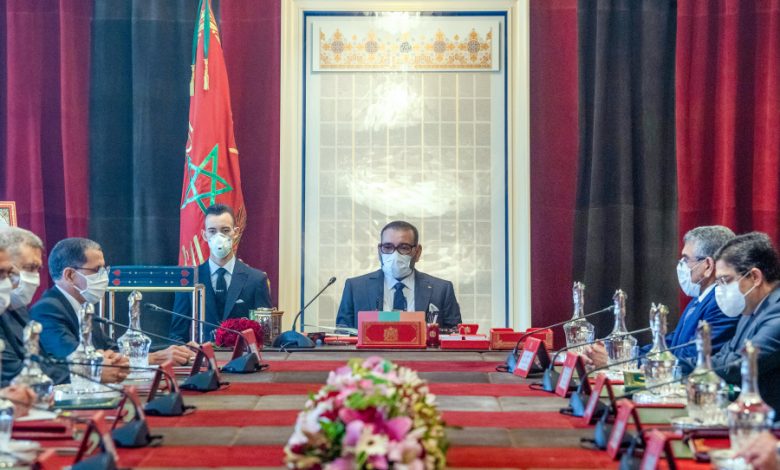 الملك،محمد السادس،اجتماع المجلس الوزاري