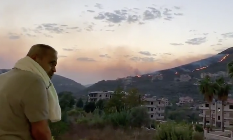 جورج وسوف،حرائق،سوريا