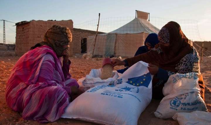 الاستقلال،مساعدات الاتحاد الأوروبي ـالبوليساريو ـ تندوف