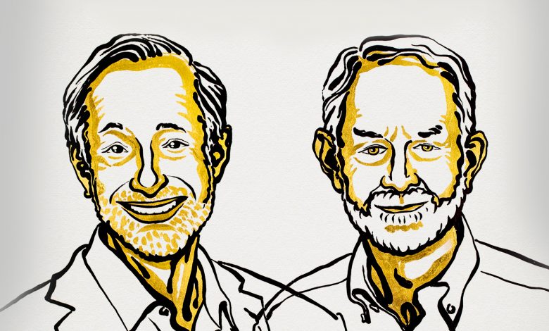 hلأمريكيان بول ميلغروم وروبرت ويلسون،