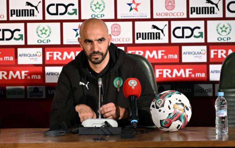 الركراكي: أتحمل مسؤولية الاختيارات.. غادي نربحو كاملين