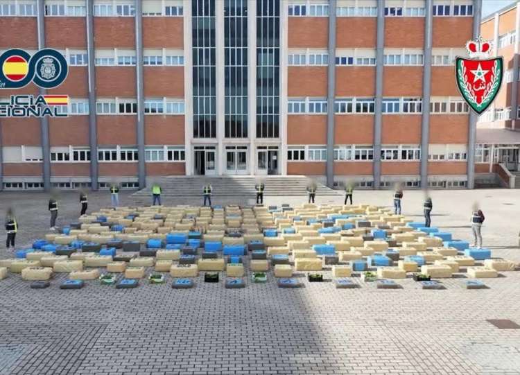 تنسيق أمني إسباني مغربي يسفر عن حجز 20  طنا من الشيرا