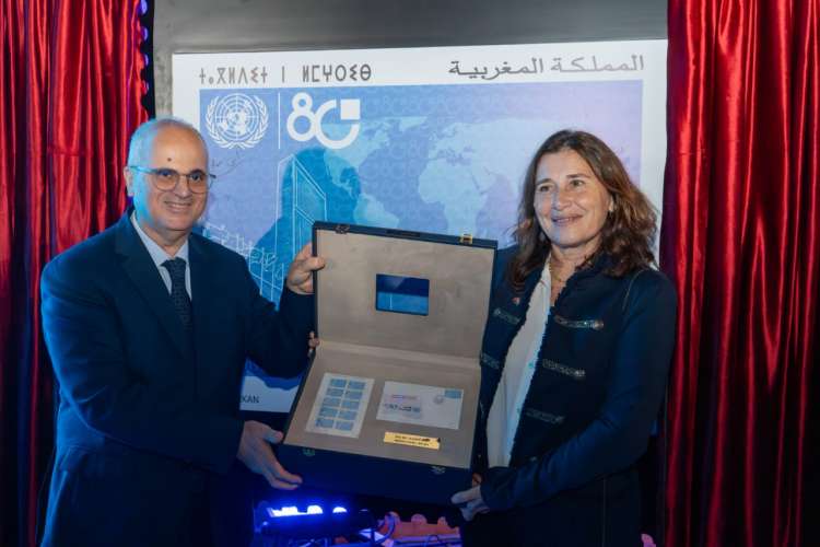 “بريد المغرب” يصدر طابعا تذكاريا بمناسبة الذكرى الثمانين لمنظمة الأمم المتحدة