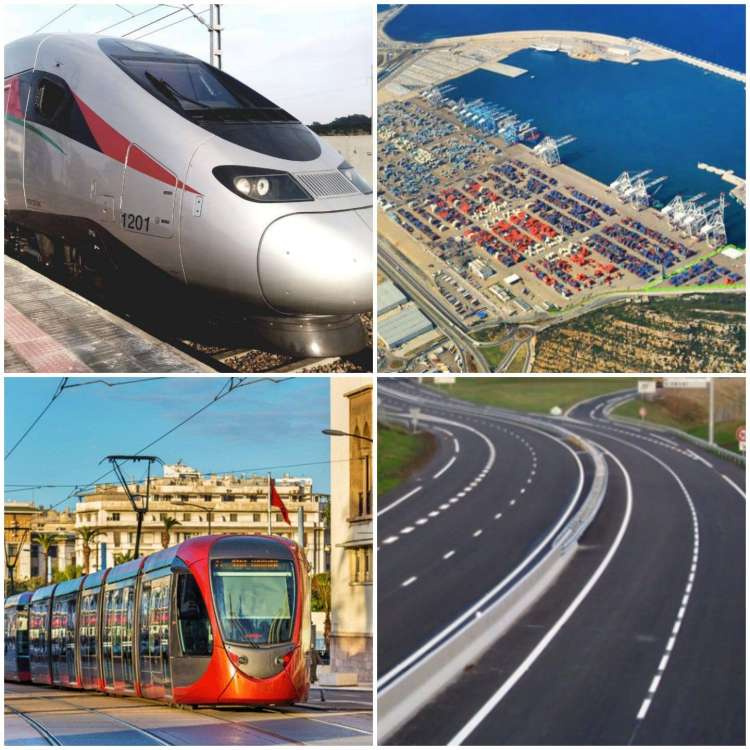 المغرب 18 إفريقيا من حيث تطور البنية التحتية للنقل الطرقي