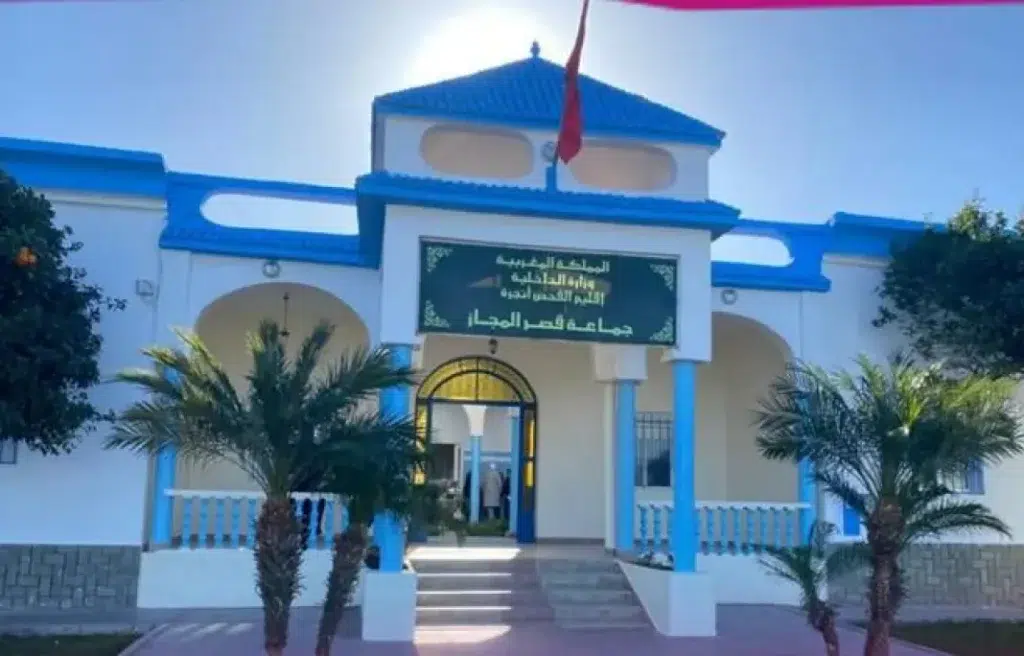 اختلالات بطريق حديثة بجماعة قصر المجاز