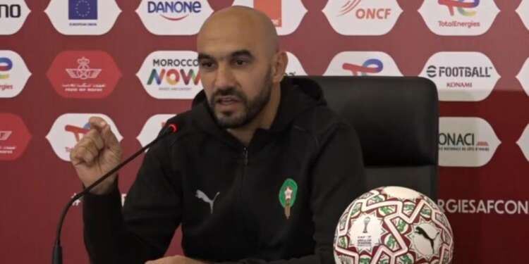 الركراكي: “المغرب استعدت للكان منذ سنتين ونتوفر على حظوظ 51  في المائة لتتويج”