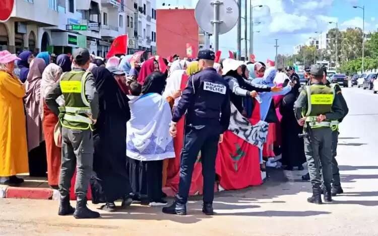 احتجاج سكان بتمارة بسبب تأخر تسليم شقق