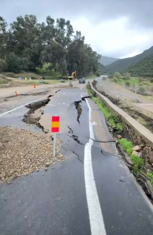 تعثر في مشروع توسعة طريق وزان تطوان